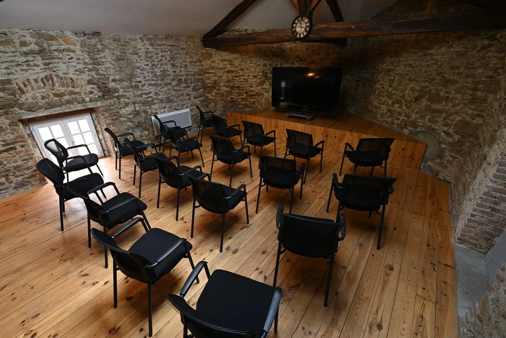 salle réunion château lachal valfleury photo jérôme abou